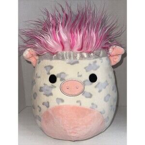 Squishmallow Squish Doos “Rosie” The Pig  10” Stuffed Animal Plush Excellent